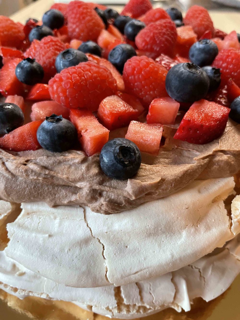 Pavlova torta - čokoládová - Image 8