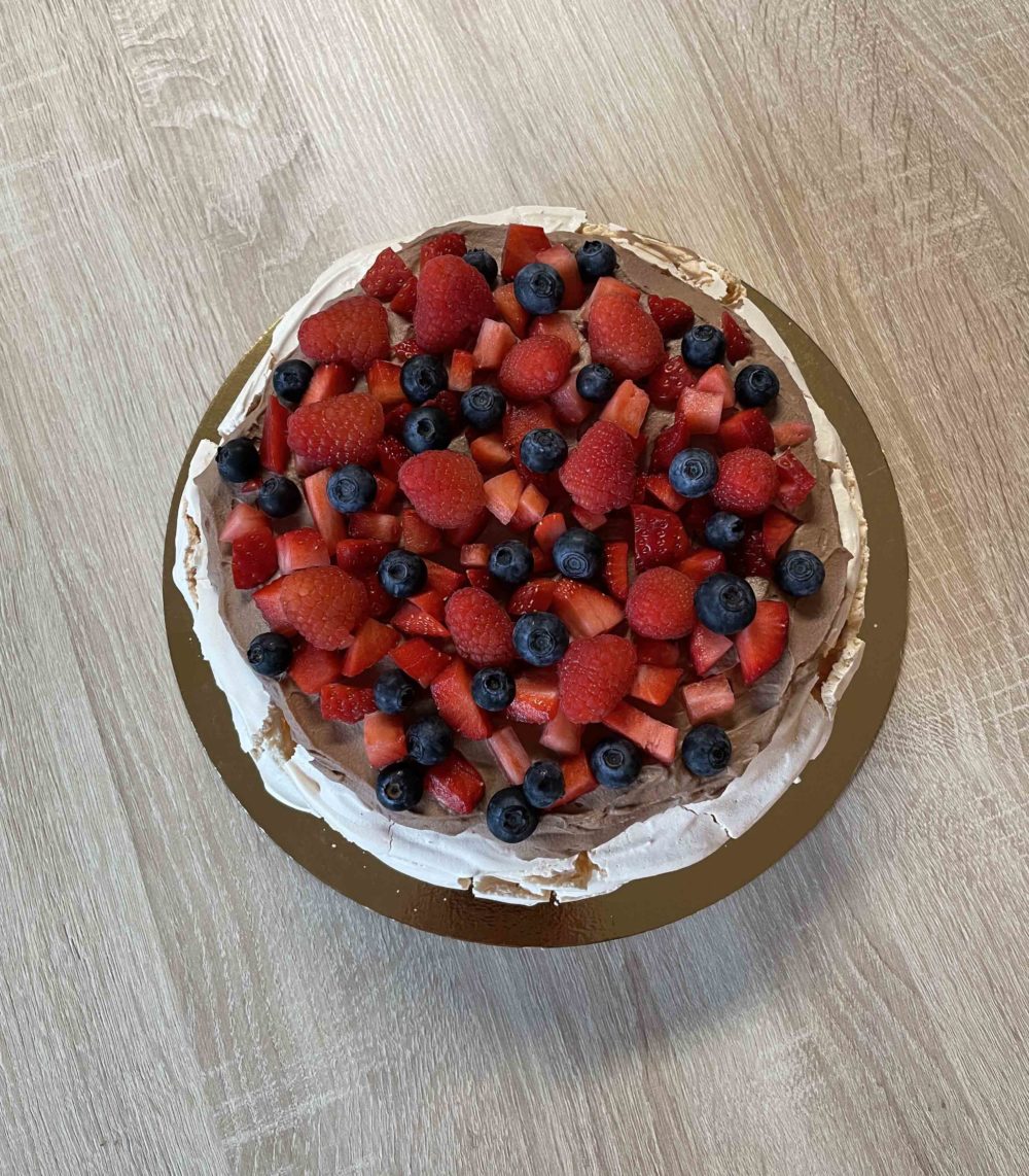 Pavlova torta - čokoládová - Image 5