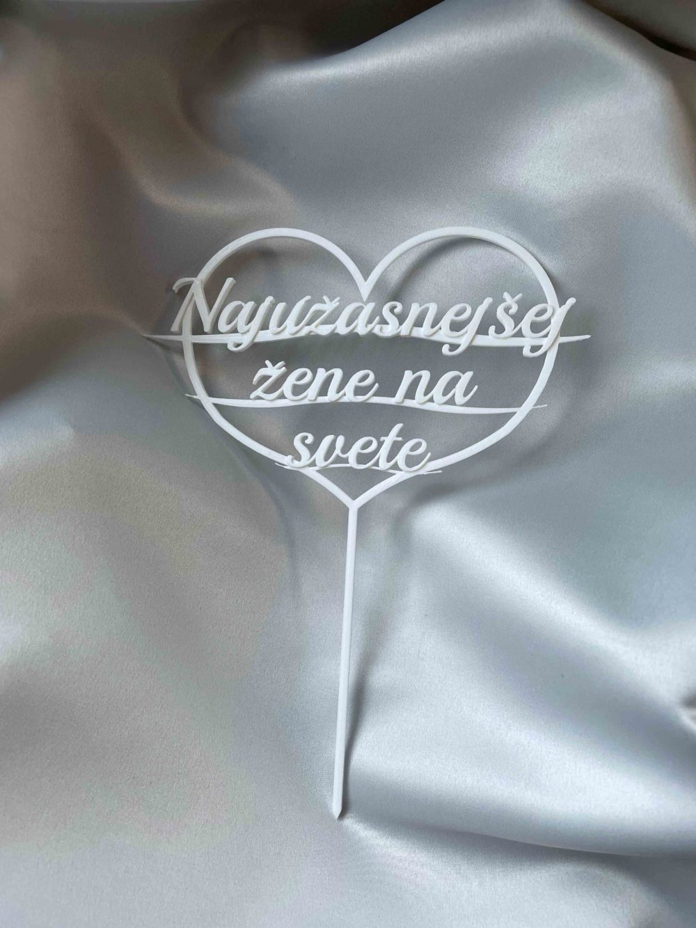 Zápich biely - Najúžasnejšej žene na svete