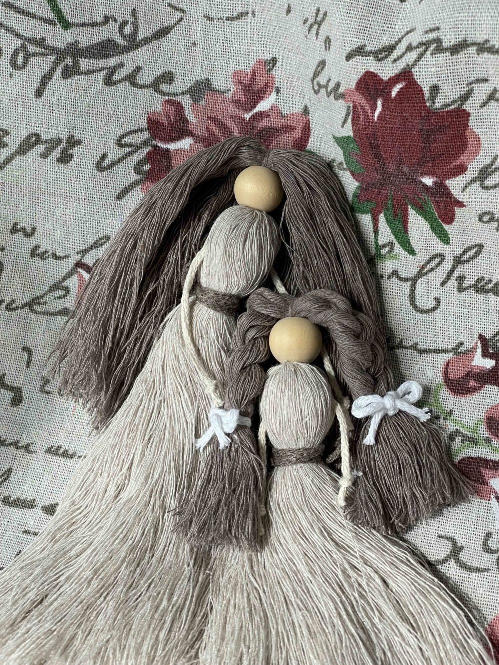 Macramé bábiky - Mama a dcéra - Image 2